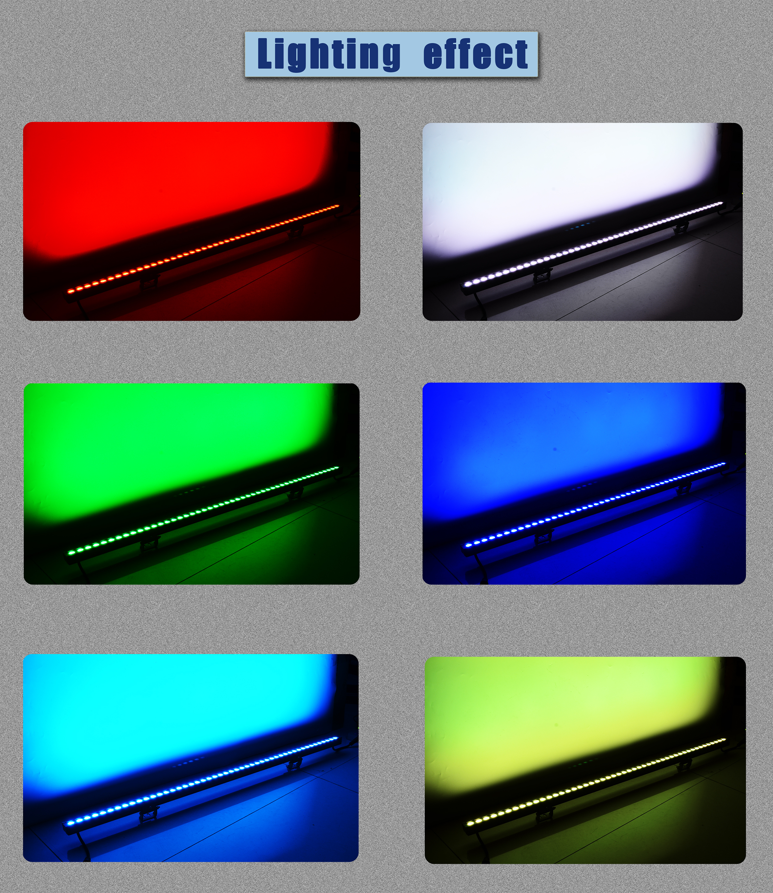 led linear light lighting effect