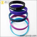 Hot Sale ink filled silicone wristbands for gift