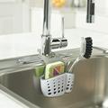 Sink Drain Bag Sider Faucet Caddy Sponge Holder