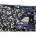 Men Cotton Spandex Digital Print Short