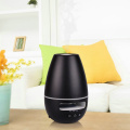 Noir diffuseur d&#39;arome d&#39;huile ultrasonique de haut-parleur Bluetooth