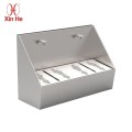 stainless steel muslim wudu sink