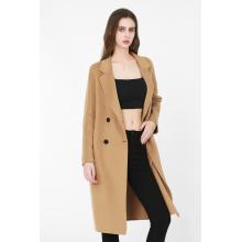 Suit Collar Slightly Slim Woolen Coat