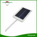 Lampe solaire à LED 15 Panneau solaire alimenté par LED Éclairage de rue à LED Luminaire de jardin extérieur Spot Spot Lampadaire d&#39;urgence Luminaria