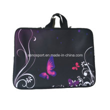 Hot Sale 14 &quot;Neoprene Notebook Sleeve with Handle Strap (SNLS21)