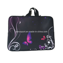 Hot Sale 14 &quot;luva de notebook de neoprene com alça de alça (SNLS21)