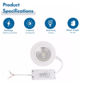 Certificado CE LED COB Down Light a la venta