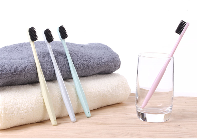 Bamboo Charcoal Bristles Toothbrush 