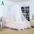 Elegante toldo de cama de cortina de paraguas de encaje redondo
