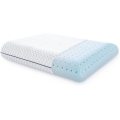 Almohada de espuma de memoria de gel de cubierta lavable con ventilación de pan