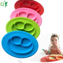 Wholesale 100% Silicone Suction Plate with Smile