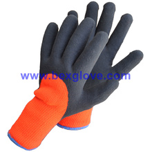 Half Back, Sandy Finish, Warm Keeping and Heavy Duty Work Glove