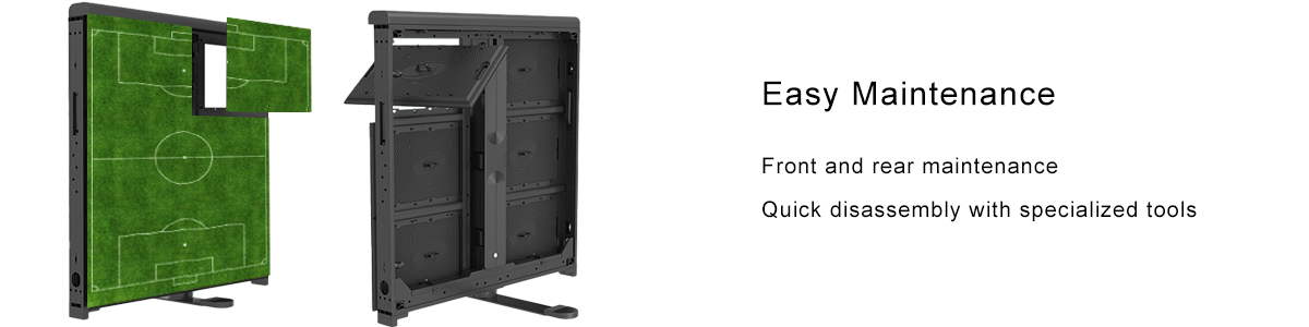 Front and rear maintenance SMD Stadium Perimeter LED Display explanation Front and rear maintenance SMD Stadium Perimeter LED Display explanation