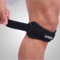 Knee bracing belt with silica gel