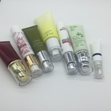 10ml 15ml 30ml 50ml 90ml 100ml Tube Lotion Plastique Tube Cosmétiques PE avec Pompe Airless