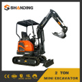 2 TON MINI CRAWLER EXCAVATOR