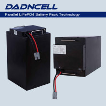 DADNCELL 72V 52Ah Modular(Support 10 Modular 520Ah In Parallel) LiFePO4 Battery Pack For Automobile