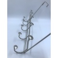 Decorative Over Door or Wall Mount 10 Hook