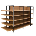 Double Side Supermarket Shelf Standard Melamine Gondola