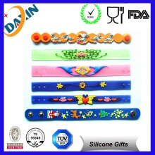 Wholesalesport Gummi Slap Wristband Silikon Slap Band