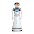 Robot Saying Welcome Advanced Humanoid Imitation Robot