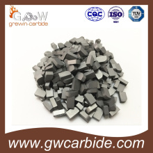 Size K20 Yg6 Tungsten Carbide Brazed Tips