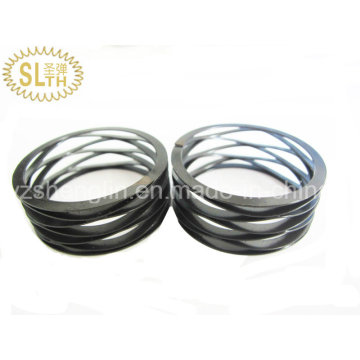 Music Wire Black Oxide Wave Spring with High Quality