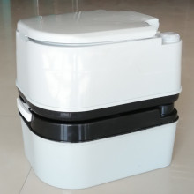 20L de plástico WC portátil WC móvel ao ar livre