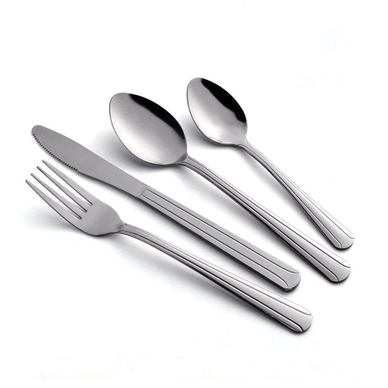 Supermarket Stainless Steel Hanging Card Cutlery