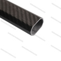 30X30mm carbon fiber octagonal tube with aluminum clamps