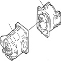 Komatsu WA320-1 Bomba de engrenagem de carregador 705-51-32080