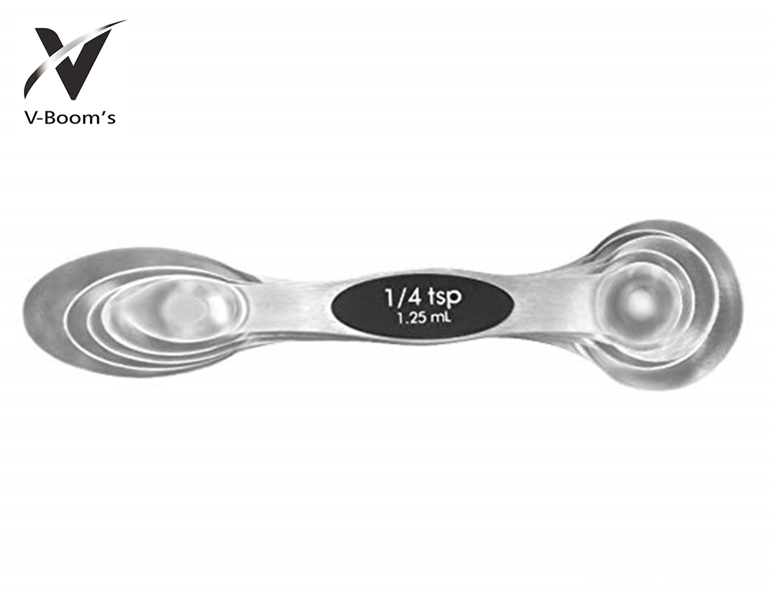 4PC Stainless Steel Measuring Spoons