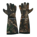 High Quality Wholesale Camo Neoprene Fishing Long Glove (SNNG05)