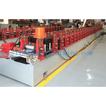 Aluminum door frame roll formed making machine