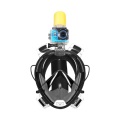 Full face swimming snorkel mask with earplug