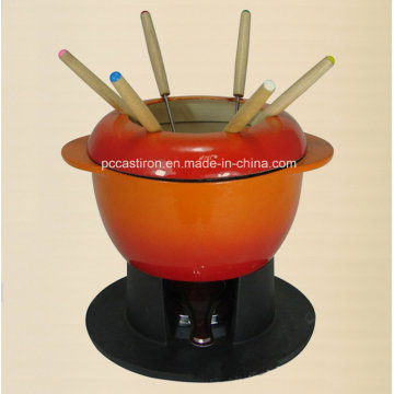 Esmalte de hierro fundido Cookware fabricante de China Fondue