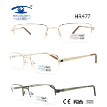 Cadre de lunettes en métal demi-cadre populaire