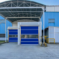 Portes en plastique à vitesse rapide en salle blanche