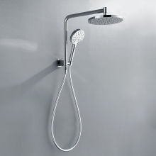 Round Compact Twin Shower