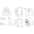 Fitness motorized treadmill motor and controller board