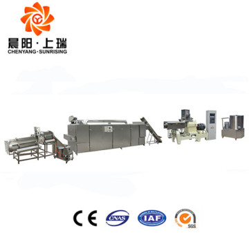 Twin screw extruder puffed snacks food machine