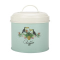 Green tea sugar coffee canister bread bin set