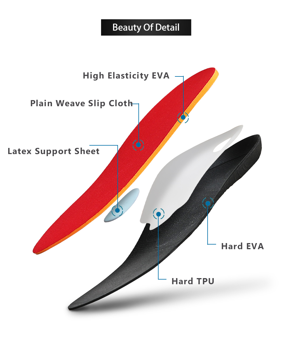 Flat feet insoles