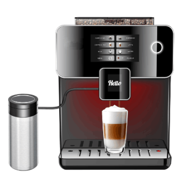 Automatische Espresso-Kaffeemaschine mit Touchscreen-Display