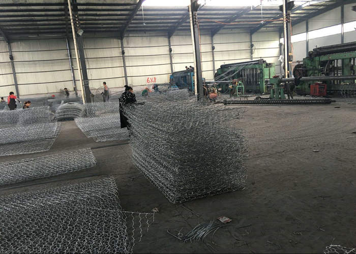 galvanized gabion mesh 