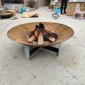 Hanging Corten Fire Bowl Furniture