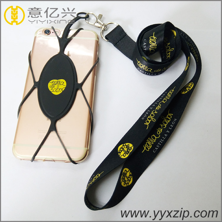 Silicone Mobile Phone Holder Lanyard