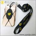 Suporte de telefone celular de silicone de alta qualidade Neck Lanyard