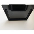 Black Tempered Glass DVD Bracket/DVD Shelf