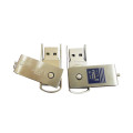 Unidad flash USB de metal con capacidad de estilo barato